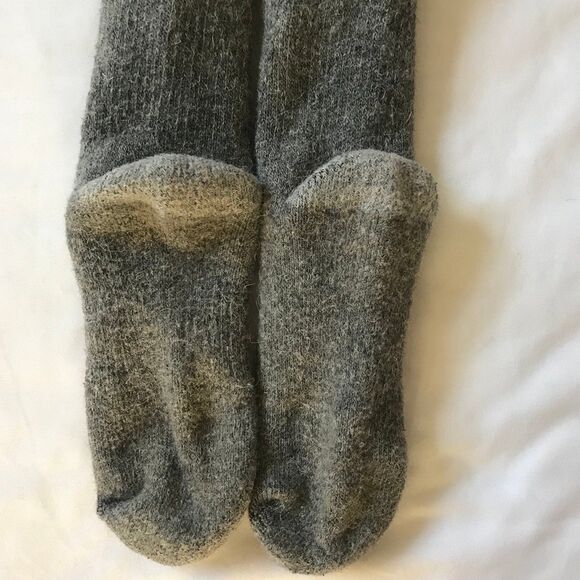 Browning Buckmark Wool Socks Crew Womens M 6-10 Gray Outdoor - Picture 4 of 4
